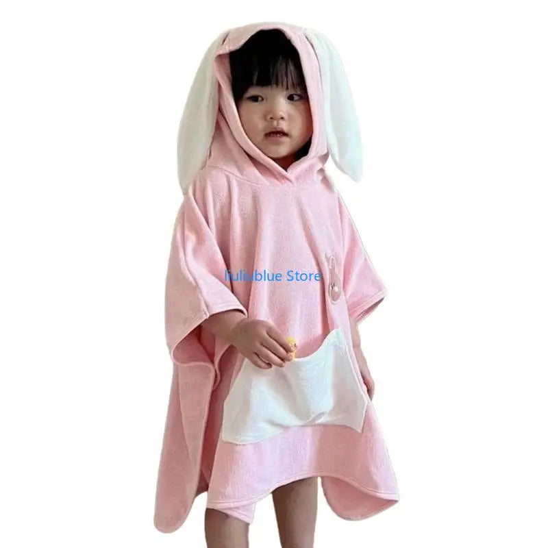 Baby Hooded Bath Towel – Soft with Bear Ears Pattern Gift (62CF)