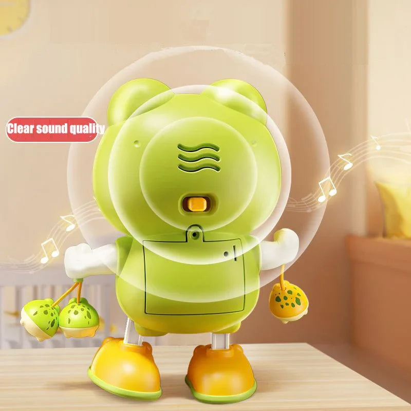 Grenouille dansante électrique – Lumières, musique et amusement sur le ventre !