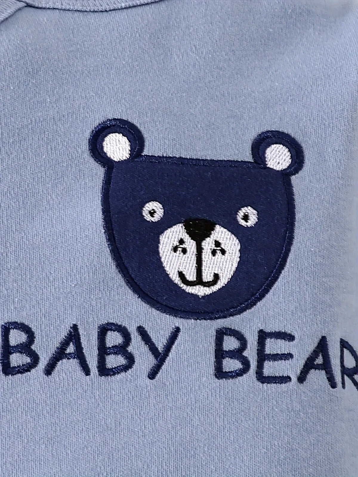 Body bébé 2 pièces quatre saisons à nouer aux pieds pour garçon, petit ourson créatif, adorable body en pur coton doux et confortable.