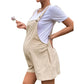 Combinaison de maternité grande taille – Combinaison d'été en coton pour femmes enceintes