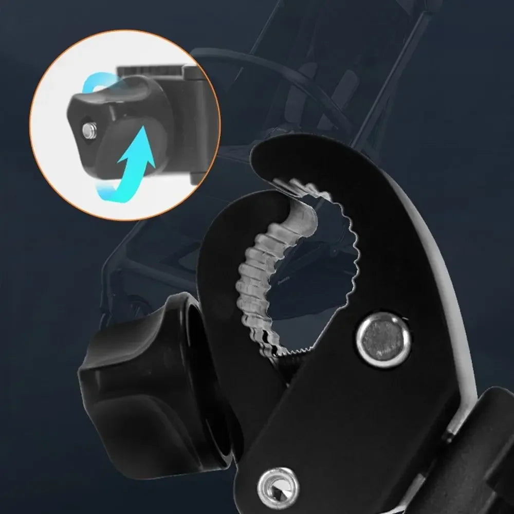 New Model 360° Rotatable Baby Stroller Cup & Bottle Holder – Multi-Function