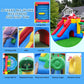 KING Double Water Slide & Ball Pool for Kids