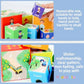 Montessori Stacking Nesting Cubes – Color & Shape Learning Toy