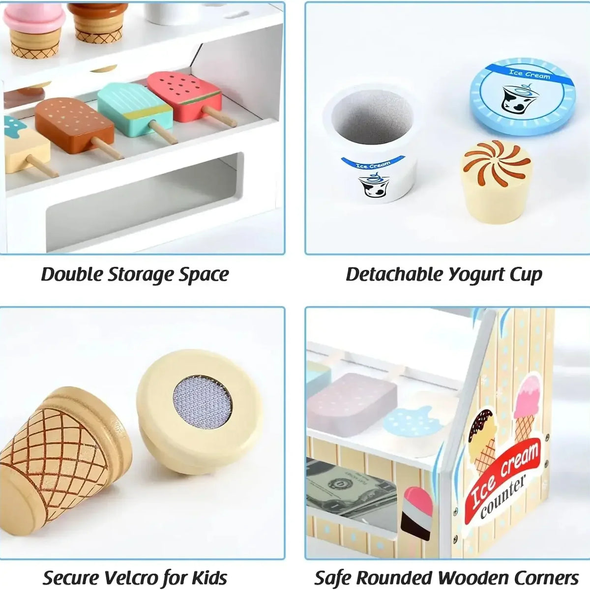 Jouet de comptoir à glaces – Ramassez, jouez et payez !