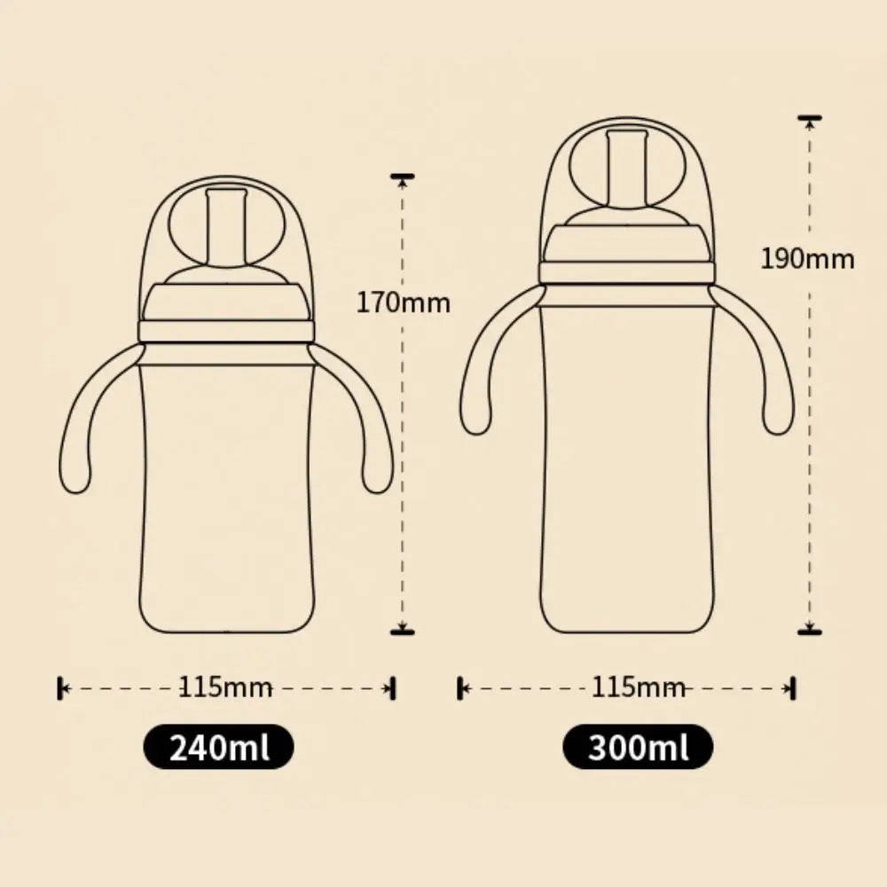 PP Baby Feeding Bottle | Large Capacity, Wide Neck, BPA-Free