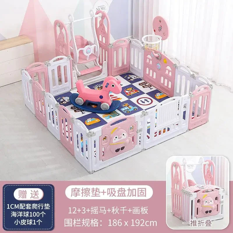 Multi-Purpose Safety Fence for Babies & Toddlers