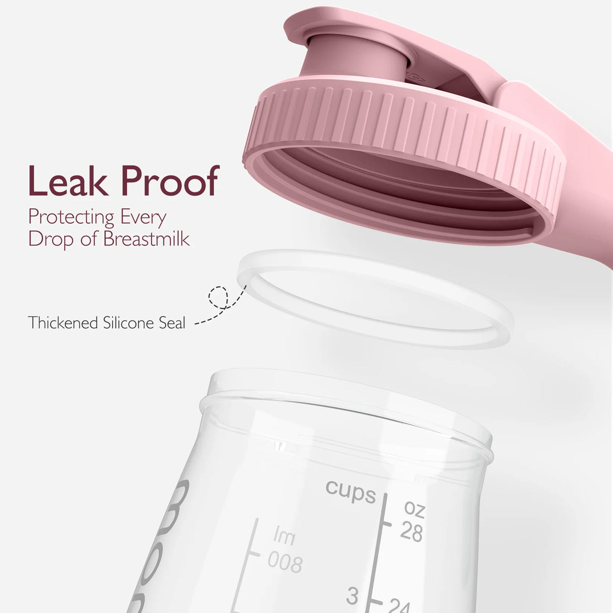 Momcozy Breastmilk Pitcher – Leak-Proof Glass Storage, Temp-Resistant, Fast Formula Prep