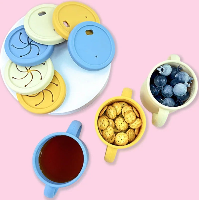 Kit d'alimentation pour bébé – Assiette à ventouse, tasse et couverts