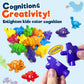 Jeu d'association de dinosaures Montessori ABC – Lettres majuscules et minuscules
