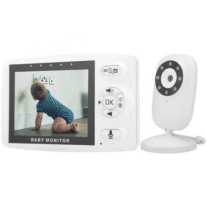 Wireless 3.5″ Baby Monitor IPS Screen 2-Way Talk