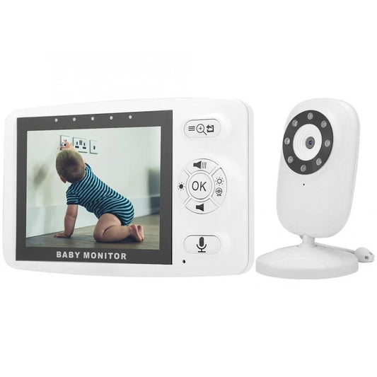 Wireless 3.5″ Baby Monitor IPS Screen 2-Way Talk