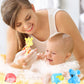 Cadeau de bain pour bébé – Animaux marins doux, flottants et couineurs