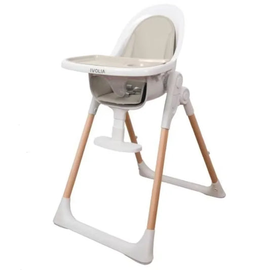 Toddler & Baby High Chair – Adjustable Footrest & Removable Tray