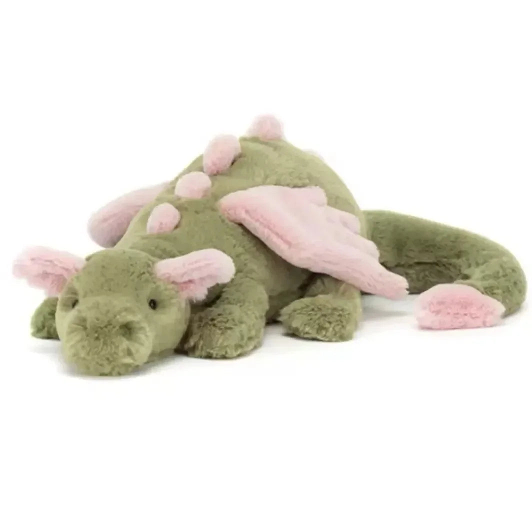 Cute Flying Dragon Plush – Green & Blue!