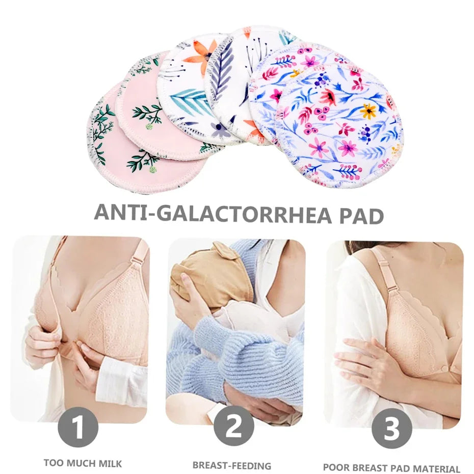 Reusable Breastfeeding Pads – Bamboo, Waterproof & Breathable