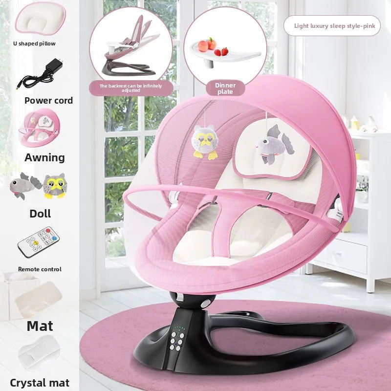 Electric Baby Rocking Chair & Dining Seat