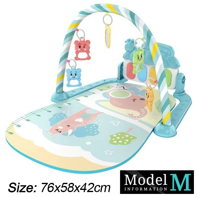 Tapis d'éveil musical avec piano pour bébé de 0 à 36 mois