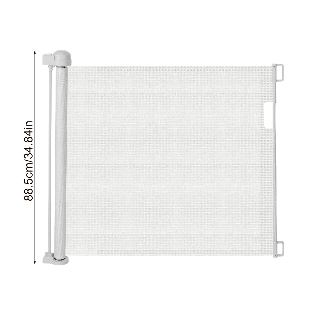 Retractable Baby Stair Gate – Extra-Wide No-Drill Mesh for Indoor & Outdoor Use