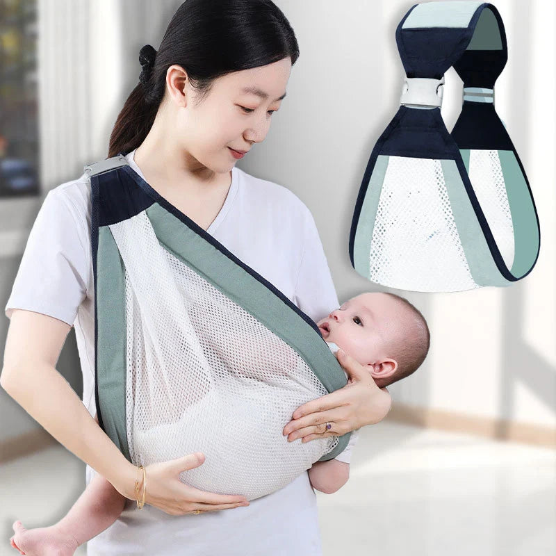 Lightweight Front-Hold Baby Carrier – Breathable & Easy Carry (0–36M)