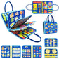 Montessori Busy Board – Sensory Learning Toy for Toddlers