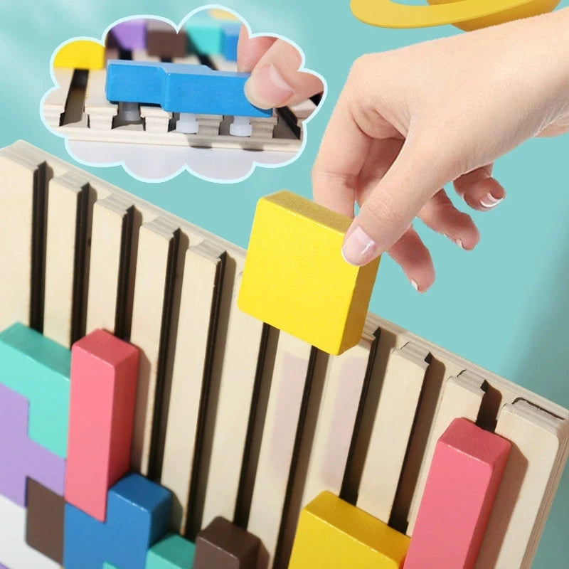 3D Wooden Puzzle – Brain-Boosting Fun!