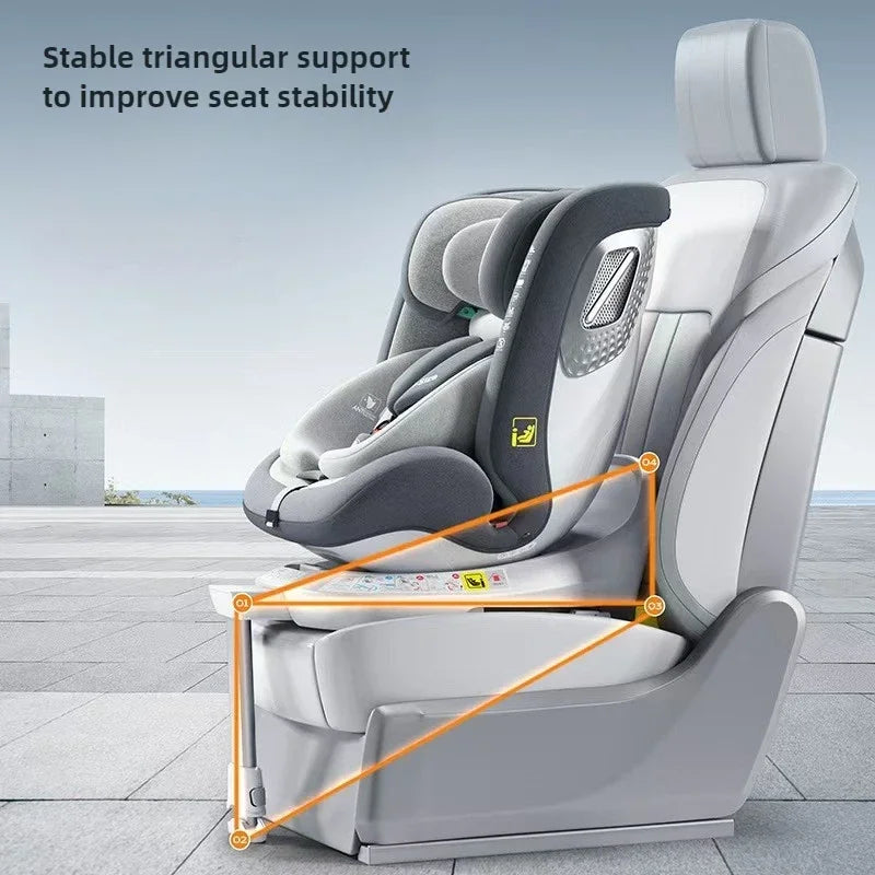 I-Size Infant & Kids Car Seat | ISOFIX Safety for 0-12Y