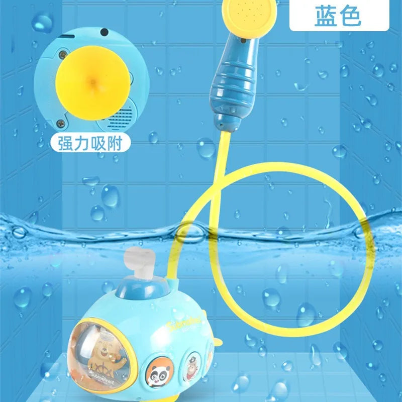 Jouet de bain pour bébé – Sous-marin Radis pour la douche électrique