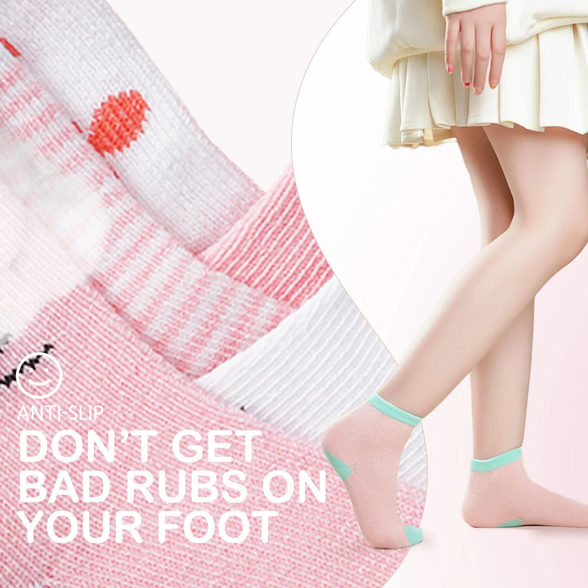 Chaussettes pour nouveau-né fille