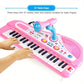 Piano pour enfants à 37 touches – Chantez et jouez ensemble !