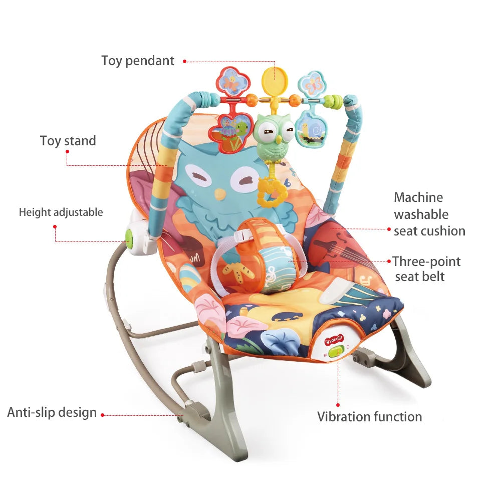 Infant Rocker Seat – 0–3 Years Baby Gift