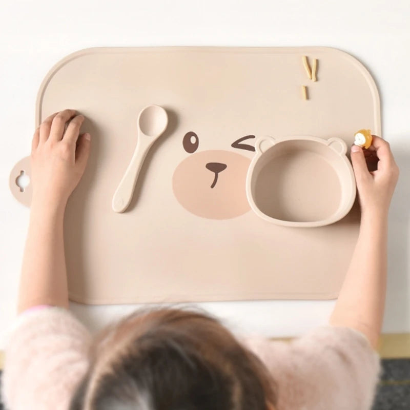 Baby Feeding Placemat – Durable Silicone Tablemat for Kids