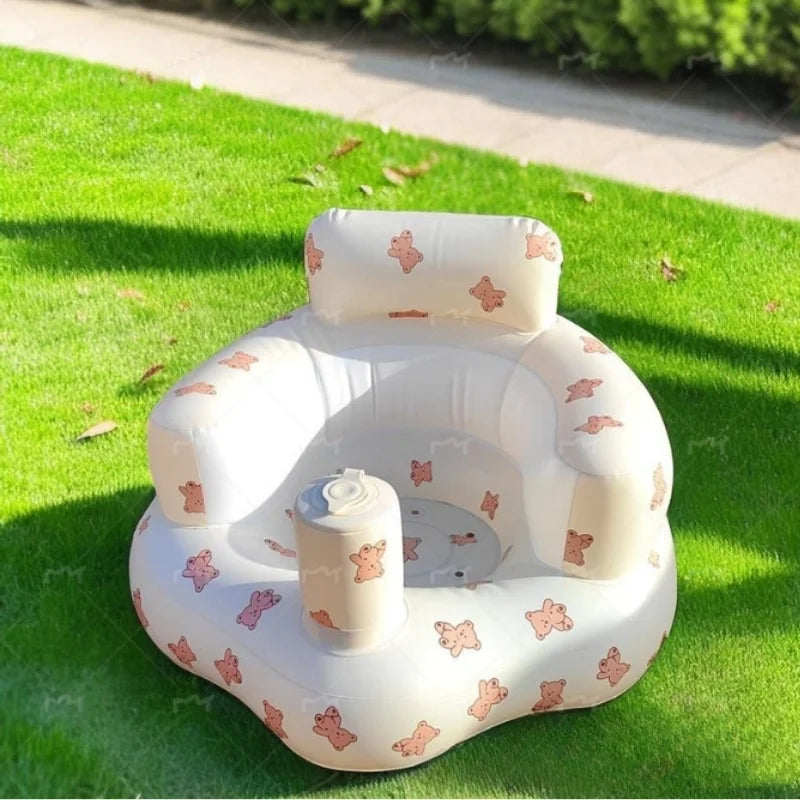 Multifunctional Baby Bath Tub – Inflatable Folding Shower & Dining Seat