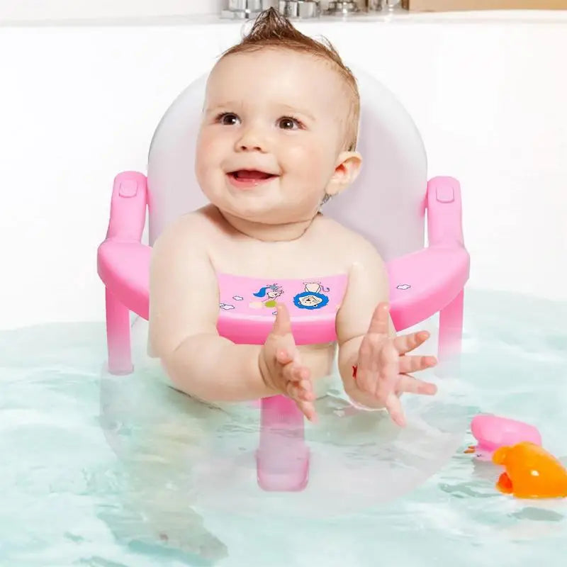 Baby Bath Seat Mat – Foldable, Anti-Slip & Secure