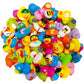 Canards en caoutchouc en vrac (1 à 100 pièces) – Jouets de bain et cadeaux de fête