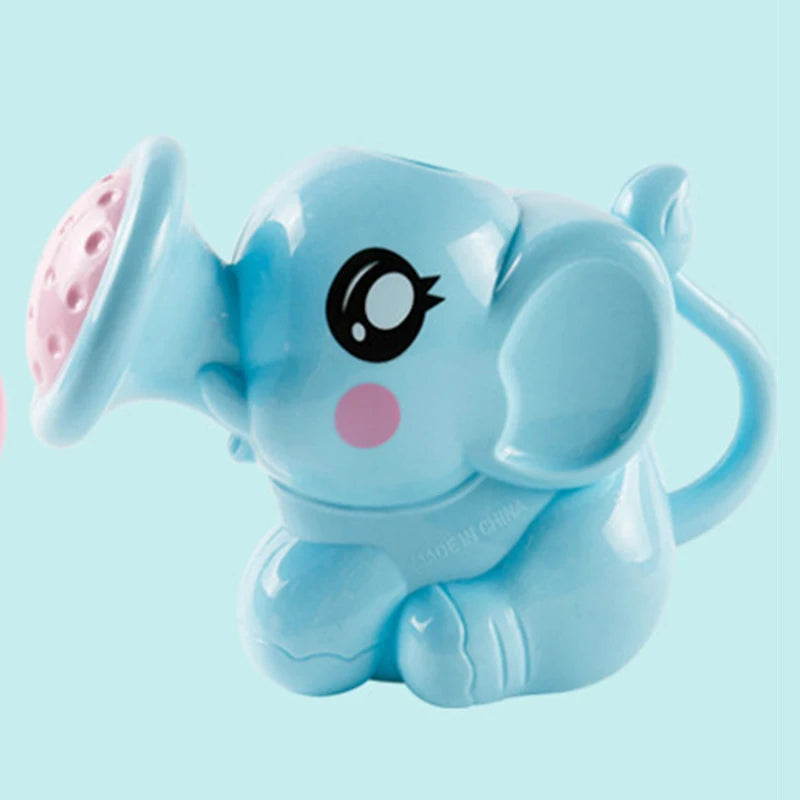 Ensemble de jouets pour baby shower – Spray de bain éléphant et rangement en filet