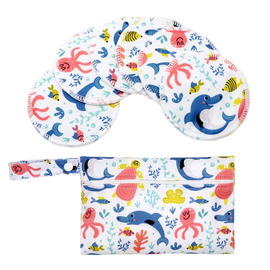 Breastfeeding Pads – Recycled Polyester, Absorbent & Reusable