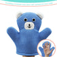 Gants de bain pour enfants à motifs de dessins animés : des moufles amusantes et divertissantes pour le bain
