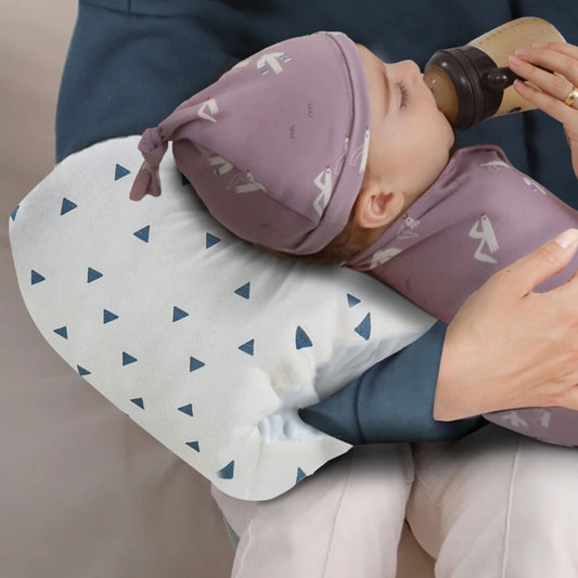 Toddler & Newborn Nursing Pillow – Printed Cotton Arm Cushion