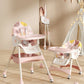 Chaise haute pliable pour bébé – Siège repas multifonction réglable