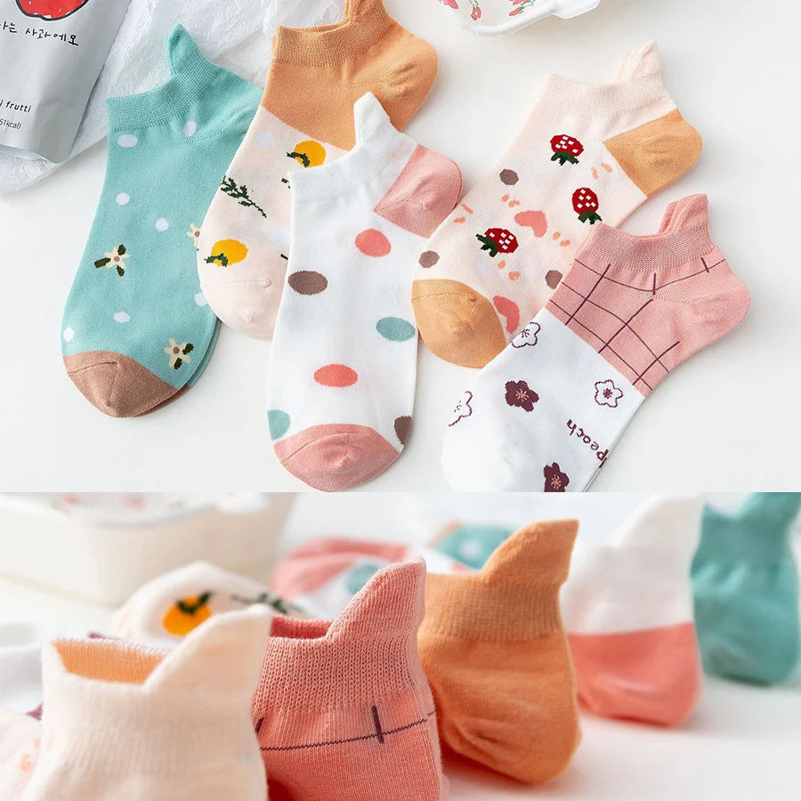 Chaussettes de sport en coton pour femmes