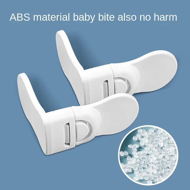 Verrous de sécurité pour bébé – Ensemble de boucles de protection pour armoires et tiroirs à l'épreuve des enfants