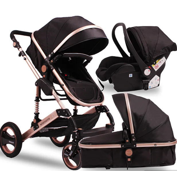 Poussette bébé tendance 2025 – Pliable, haute visibilité et idéale pour les voyages