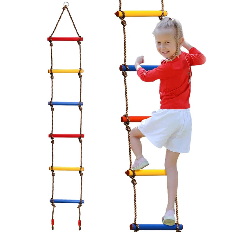Échelle de corde d'escalade extérieure pour enfants