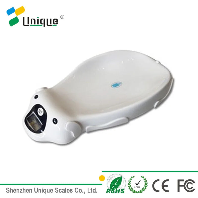 Balance bébé connectée Bluetooth – Pesée numérique 20 kg avec musique mélodieuse