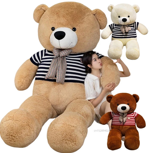 Dressed Bear Plush – Bowknot Soft Toy
