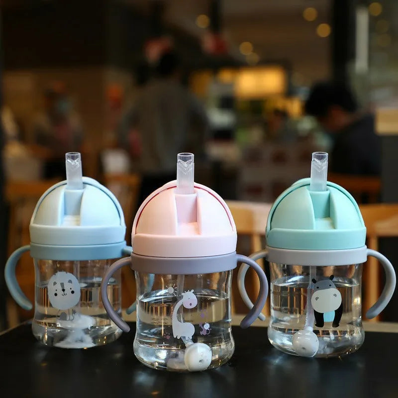 50ml Baby Training Cup with Straw – Kids Learn-to-Drink Bottle