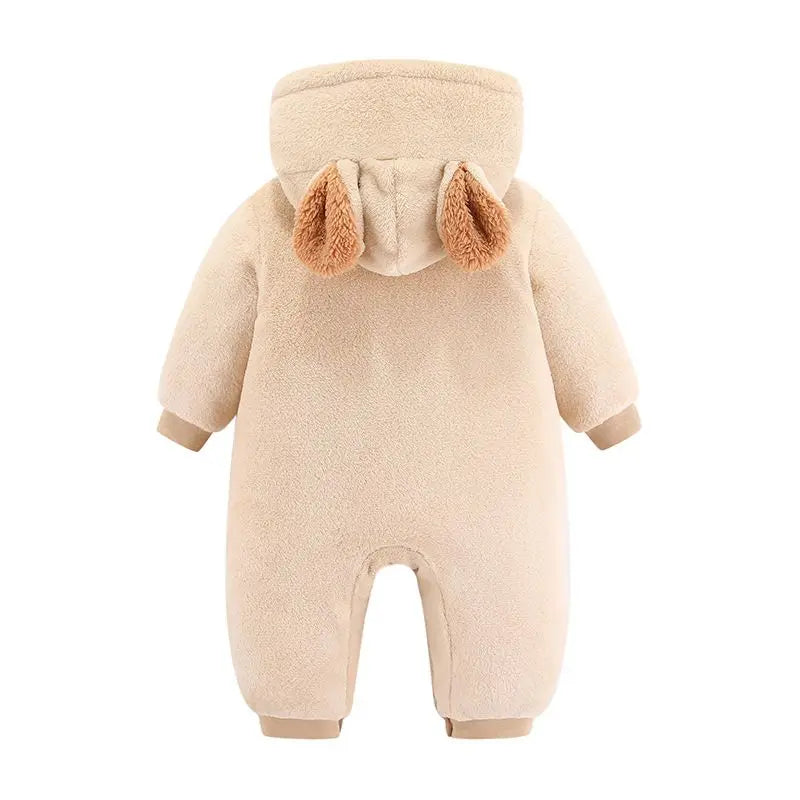 Warm Fleece & Cotton Jumpsuit for Kids
