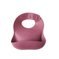 Bavoir d'allaitement en silicone ajustable et mignon