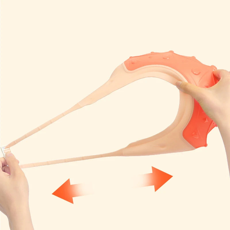 Bonnet de bain bébé pour shampoing – Bonnet de protection en silicone souple