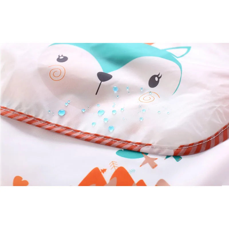 Blouse imperméable à manches longues pour l'allaitement et les activités artistiques de bébé (1-3 ans)
